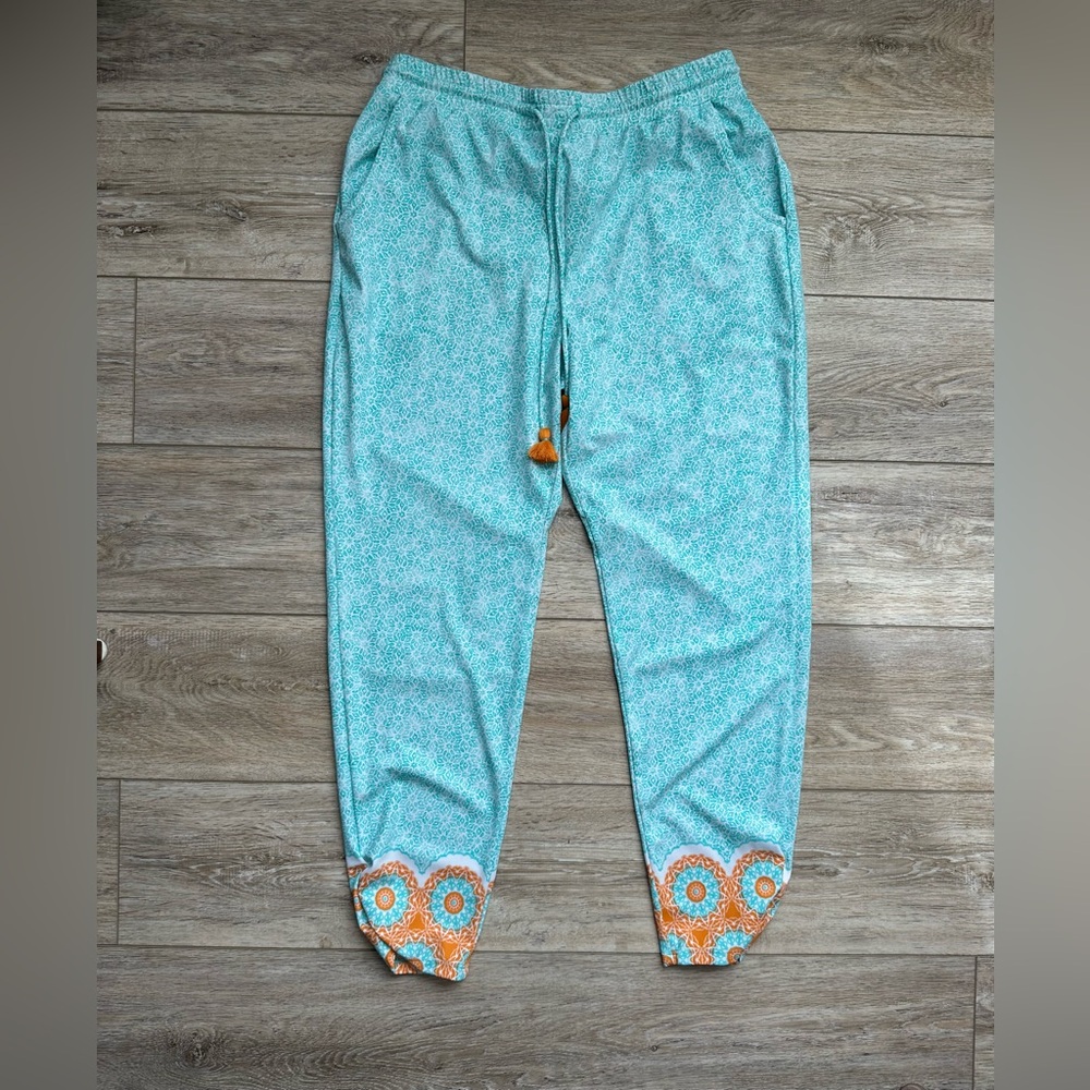 Cabana Life Coral Sea Lounge Pants Large